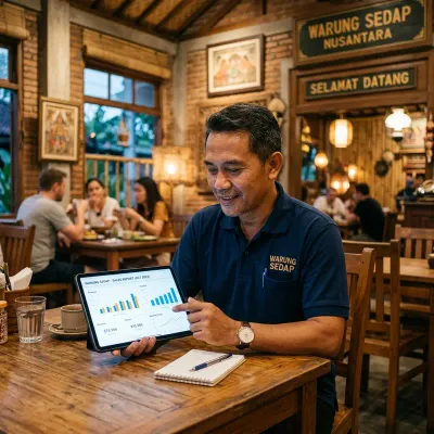 Dashboard Owner Terpusat untuk Bisnis F&B