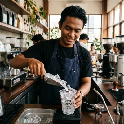 Cara Menghitung HPP Es Batu dan Sedotan dalam Menu Minuman