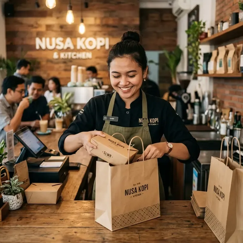 Cara Menghitung HPP Kemasan Takeaway Box & Paperbag
