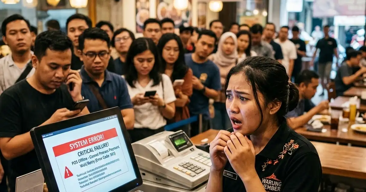 Cara Mengatasi Server Kasir Down pada Jam Sibuk Restoran