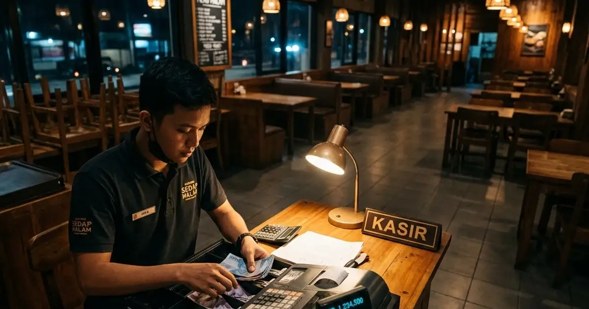 Checklist Keamanan Kasir Toko F&B Sebelum Gerai Ditutup