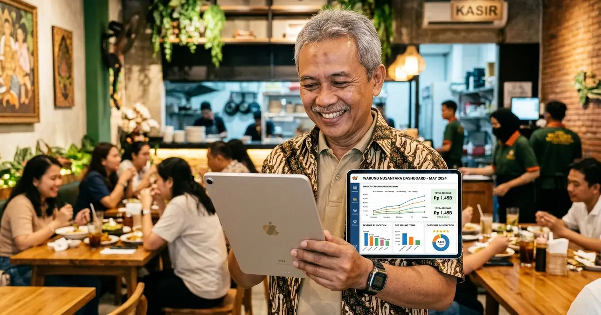 Cara Cek Kinerja Outlet Pakai Dashboard Penjualan Harian