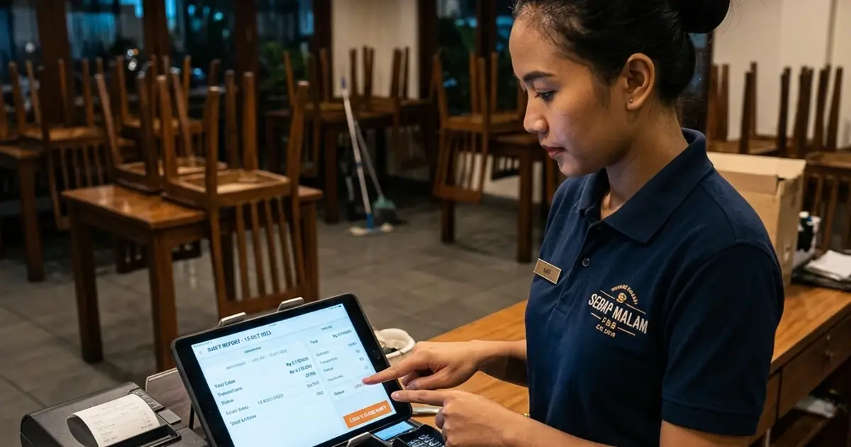 Mengapa Laporan Kasir Harus Terkunci Setelah Tutup Shift?