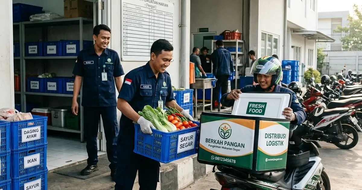 Cara Membuat SOP Distribusi Bahan Baku Basah Antar Outlet
